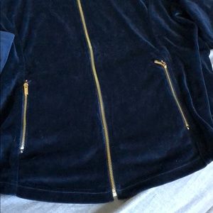 macys velour sweat suits